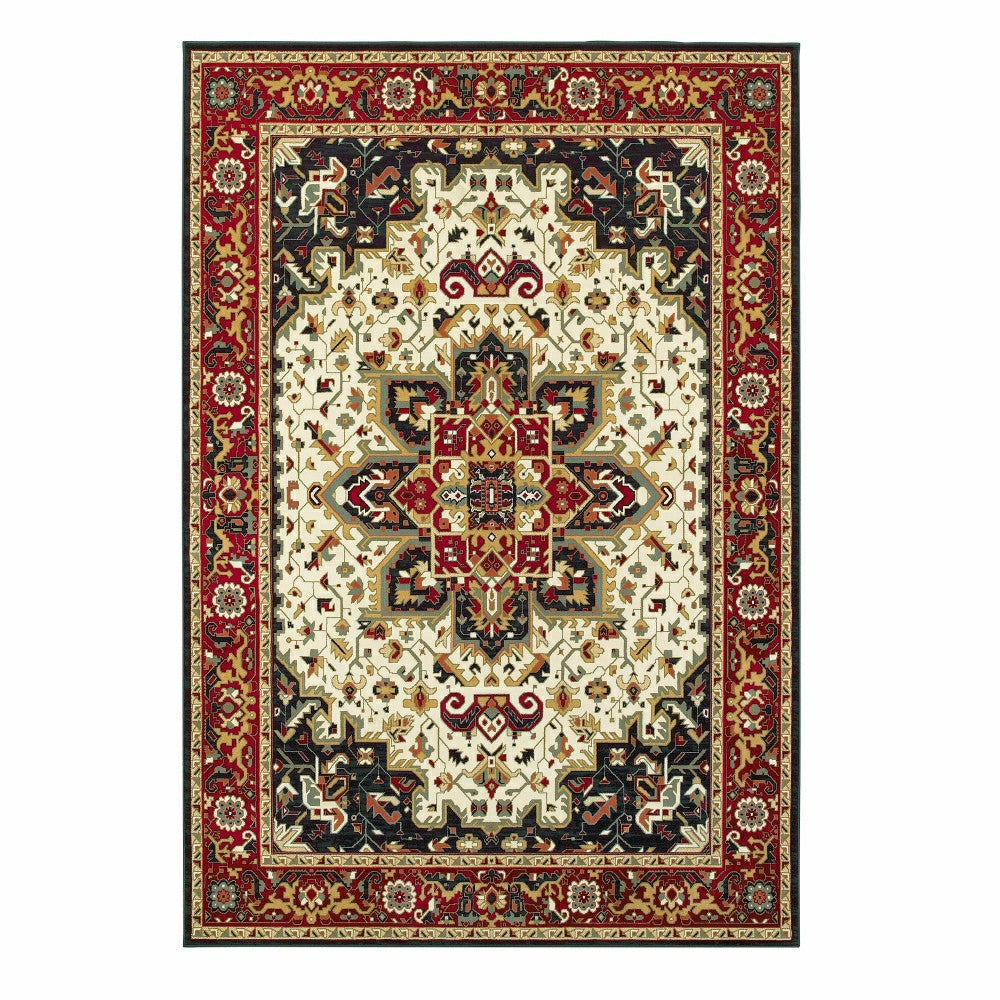 Sheridan Medallion Polypropylene Rug | Plow & Hearth