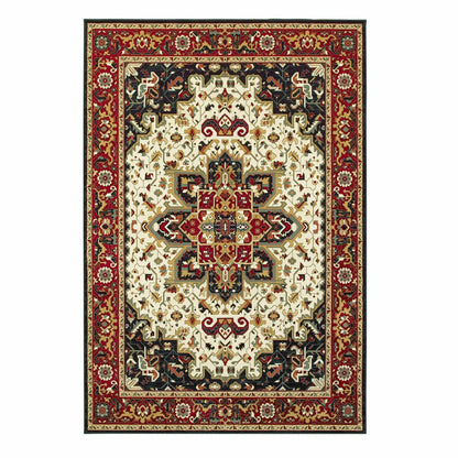 Sheridan Medallion Polypropylene Rug | Plow & Hearth