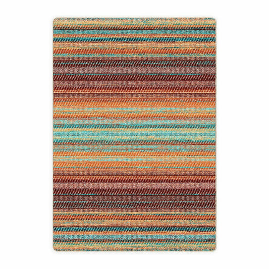 October Stripe Rug, 2' x 8' Runner | Plow & Hearth