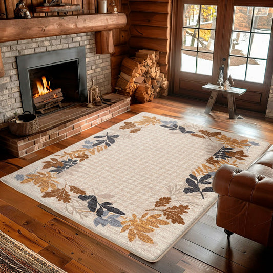 Autumn Bough EnduraStran Rug | Plow & Hearth