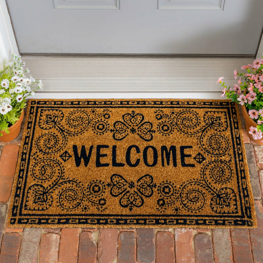 American BOHO By JG, Coir Mat | Plow & Hearth