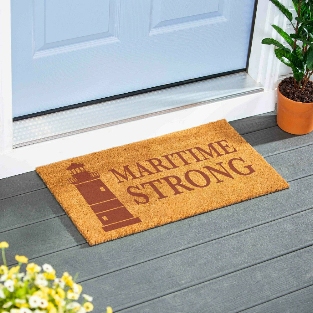 EG Studio Canada Pride Coir Mat (28x16) | Plow & Hearth