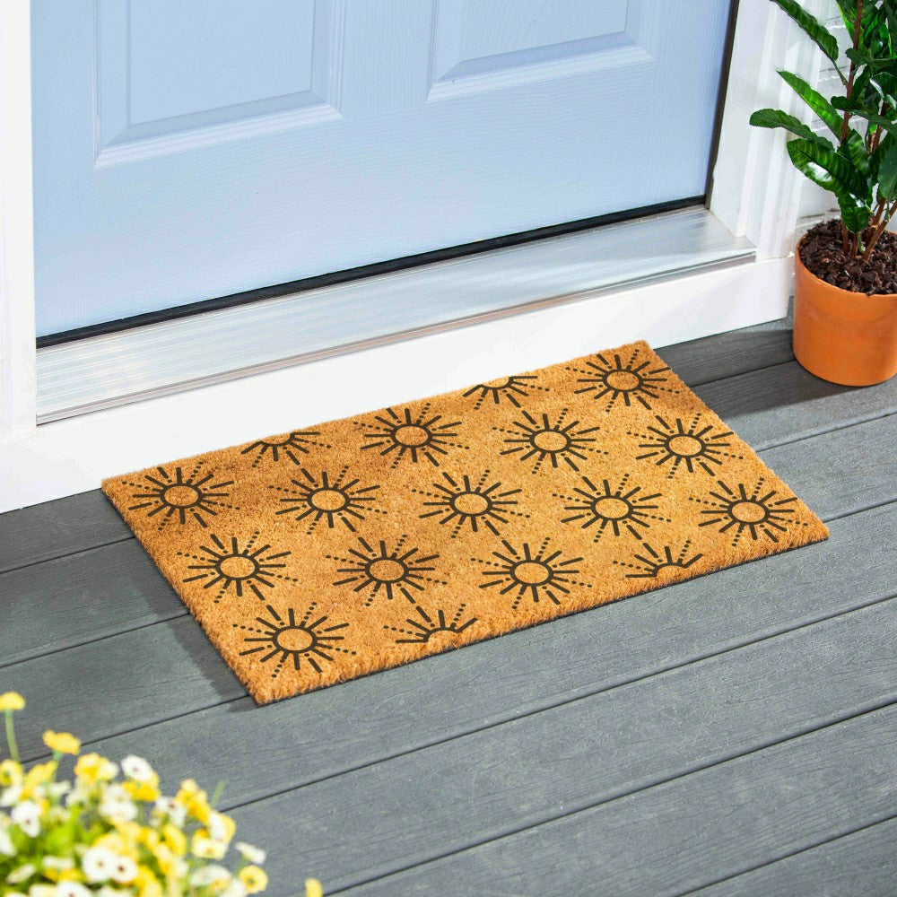 EG Studio Southwest/Texas Coir Mat, 28"x16" | Plow & Hearth