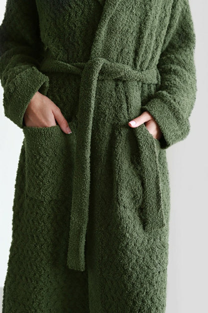 Snug Waffle Robe | Plow & Hearth