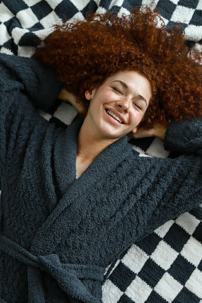 Snug Waffle Robe | Plow & Hearth