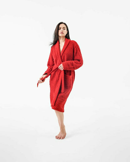 Snug Waffle Robe | Plow & Hearth