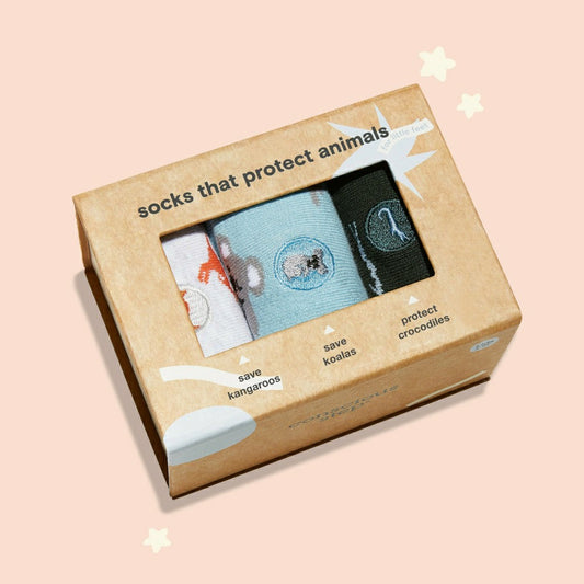Kids Socks that Protect Animals | Plow & Hearth