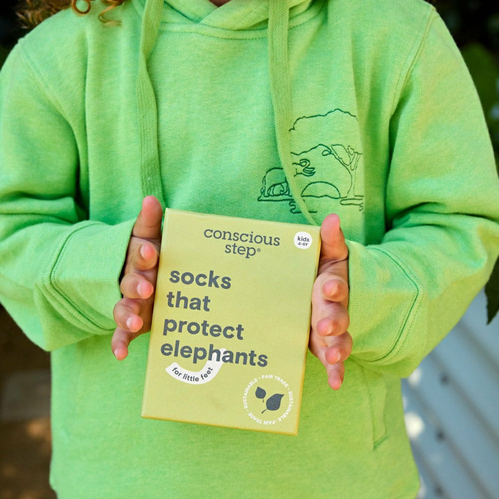 Kids Socks that Protect Elephants | Plow & Hearth