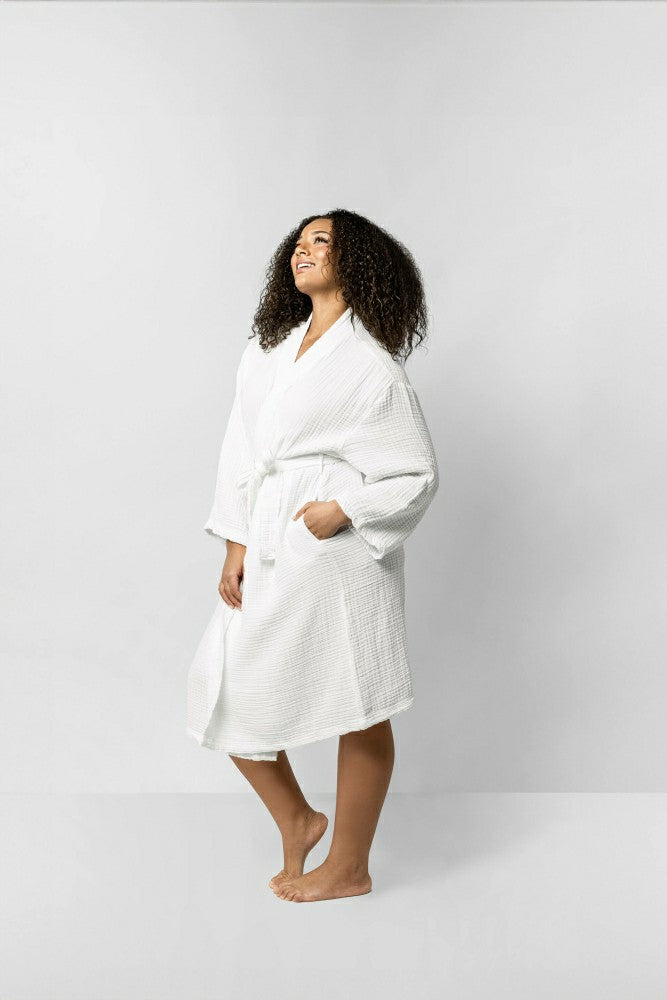 Muslin Cotton Kimono | Plow & Hearth