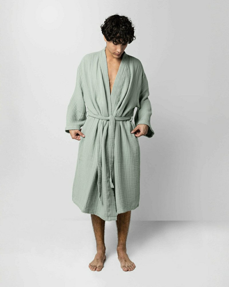 Muslin Cotton Kimono | Plow & Hearth
