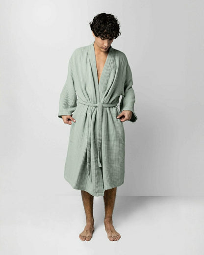 Muslin Cotton Kimono | Plow & Hearth