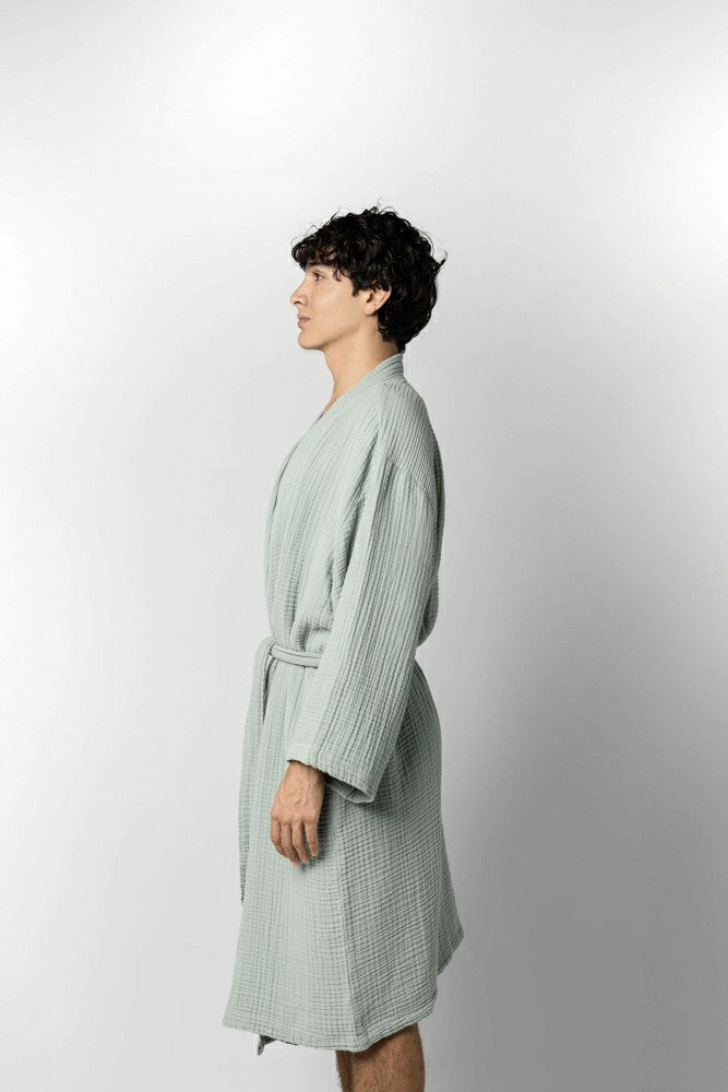 Muslin Cotton Kimono | Plow & Hearth
