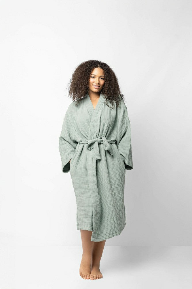 Muslin Cotton Kimono | Plow & Hearth