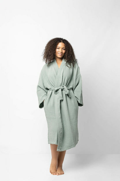 Muslin Cotton Kimono | Plow & Hearth