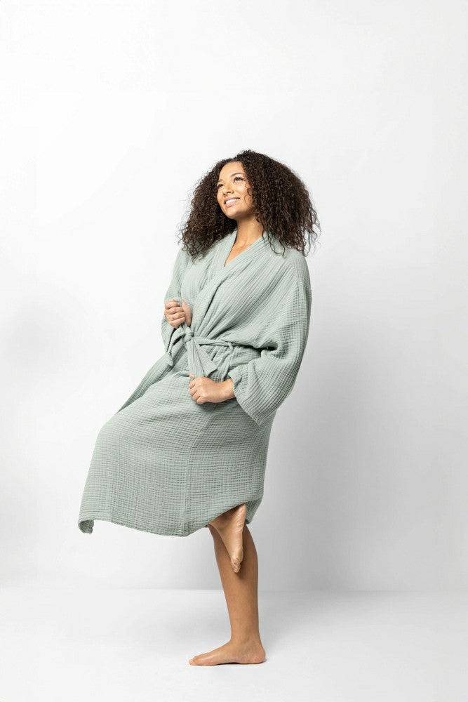 Muslin Cotton Kimono | Plow & Hearth