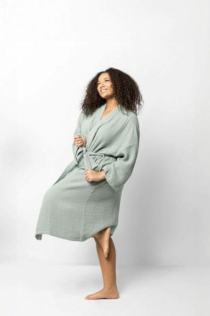 Muslin Cotton Kimono | Plow & Hearth
