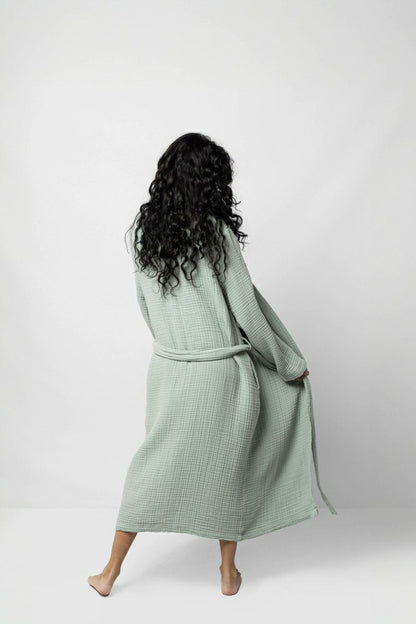 Muslin Cotton Kimono | Plow & Hearth