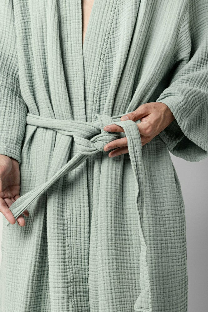 Muslin Cotton Kimono | Plow & Hearth