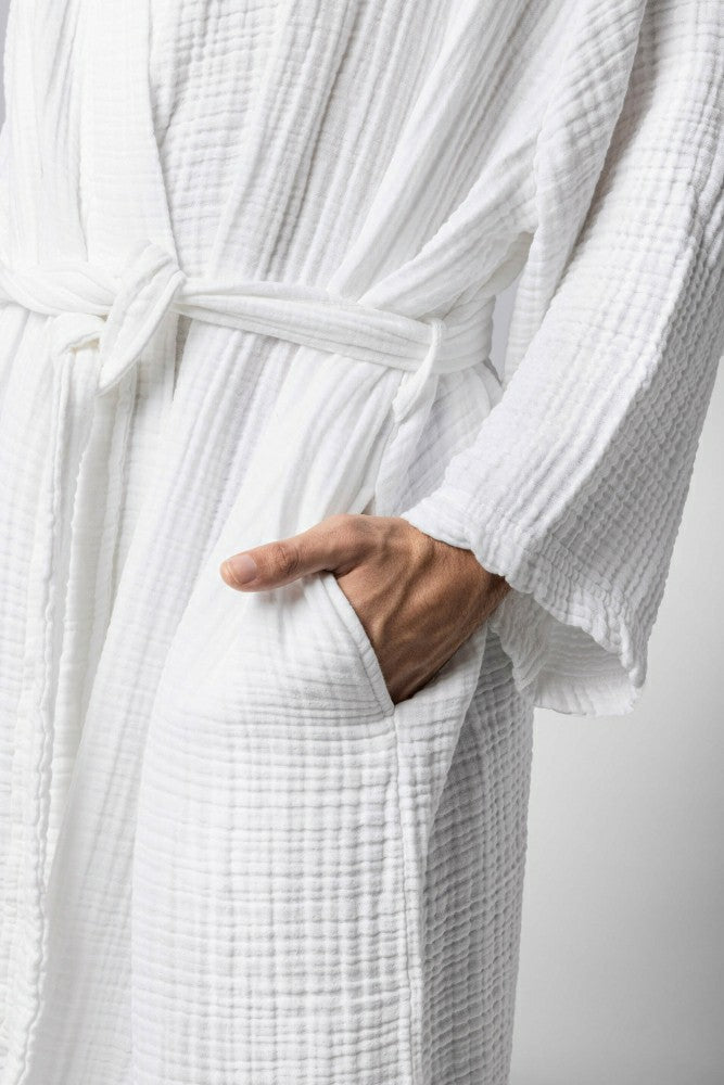 Muslin Cotton Kimono | Plow & Hearth