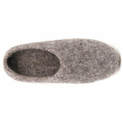 Womens Newport Noir Wool House Shoe | Plow & Hearth