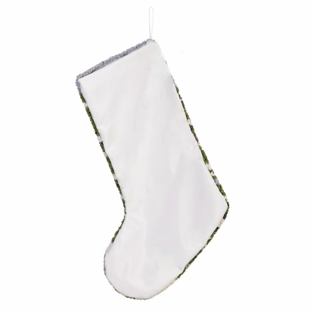 Snow Fox Hook Stocking | Plow & Hearth