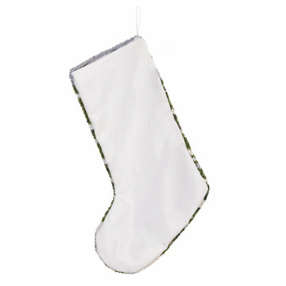 Snow Fox Hook Stocking | Plow & Hearth