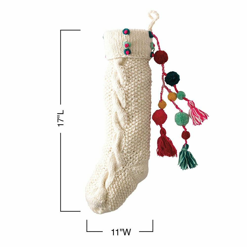 Knit Stocking | Plow & Hearth