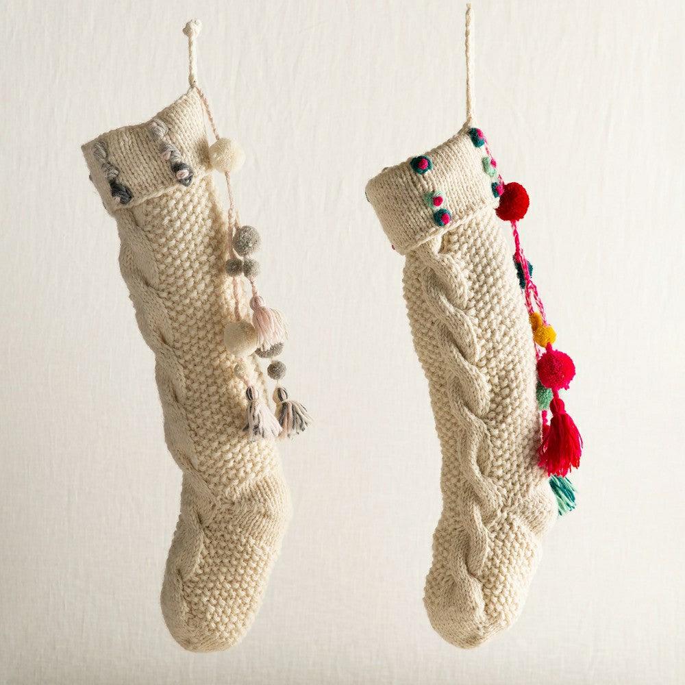 Knit Stocking | Plow & Hearth