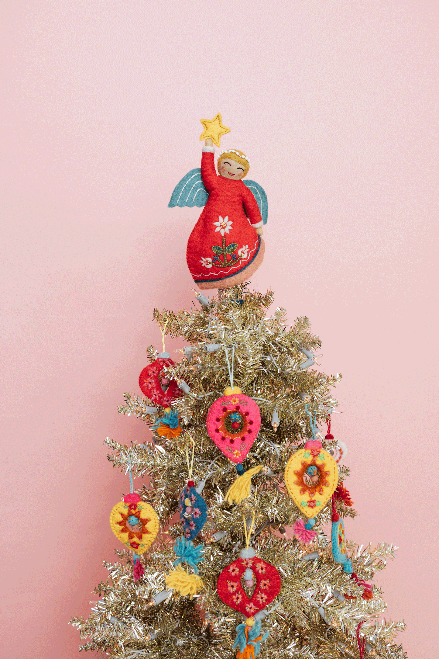 Mini Angel Tree Topper | Plow & Hearth
