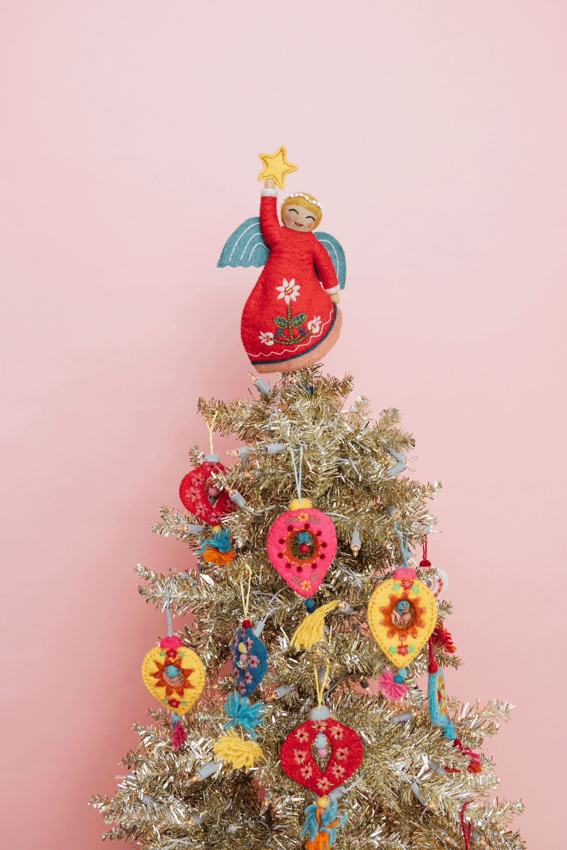 Mini Angel Tree Topper | Plow & Hearth