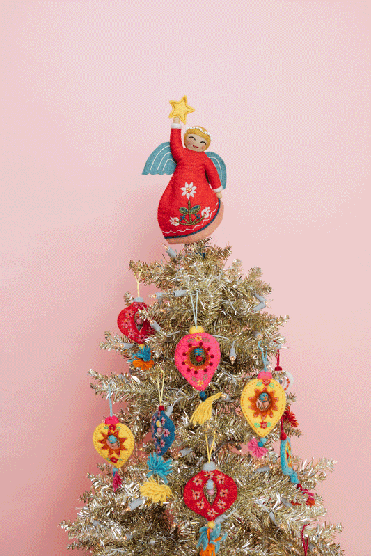 Mini Angel Tree Topper | Plow & Hearth