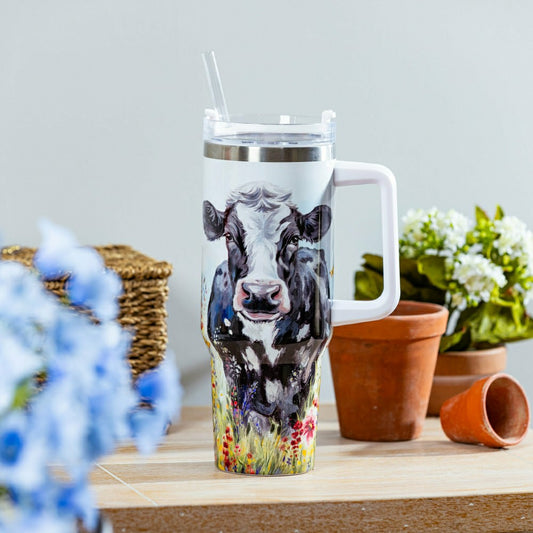 Hillside Pasture Tumbler Canyon Cup Double Wall Stainless Steel, Farm  | Plow & Hearth