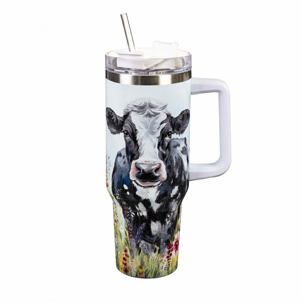 Hillside Pasture Tumbler Canyon Cup Double Wall Stainless Steel, Farm  | Plow & Hearth