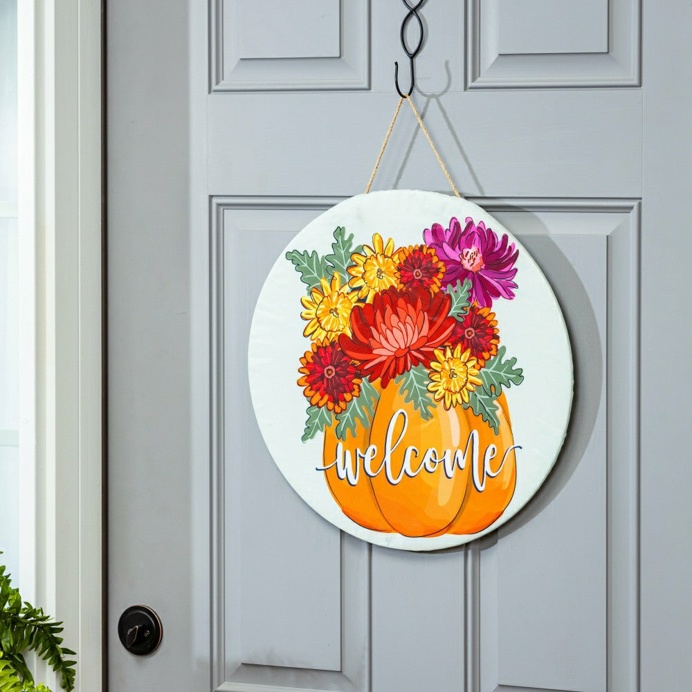 Vibrant Blooms and Holiday Cheer, 4-Season Interchangeable Door Decor  | Plow & Hearth