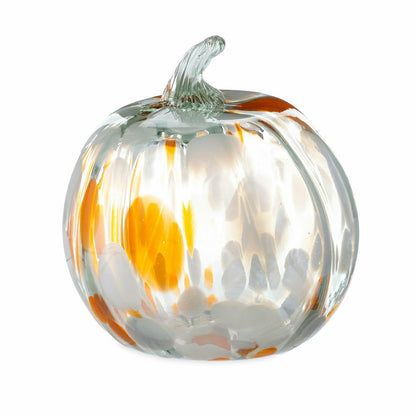 Large Recycled Glass Pumpkin | Plow & Hearth