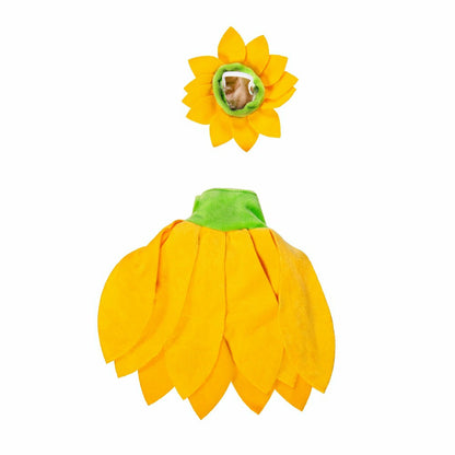 Giddy The Goose, Metal Porch Statue With Sunflower Outfit, 21"H | Plow & Hearth