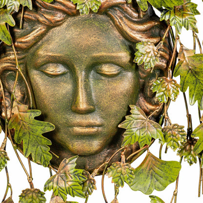 Green Floral Nymph Metal Wall Décor | Plow & Hearth