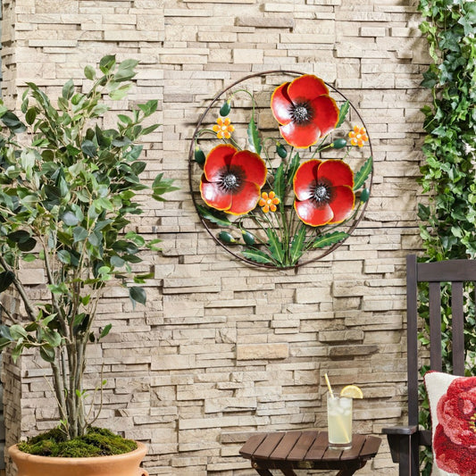 Poppy Wall Décor | Plow & Hearth