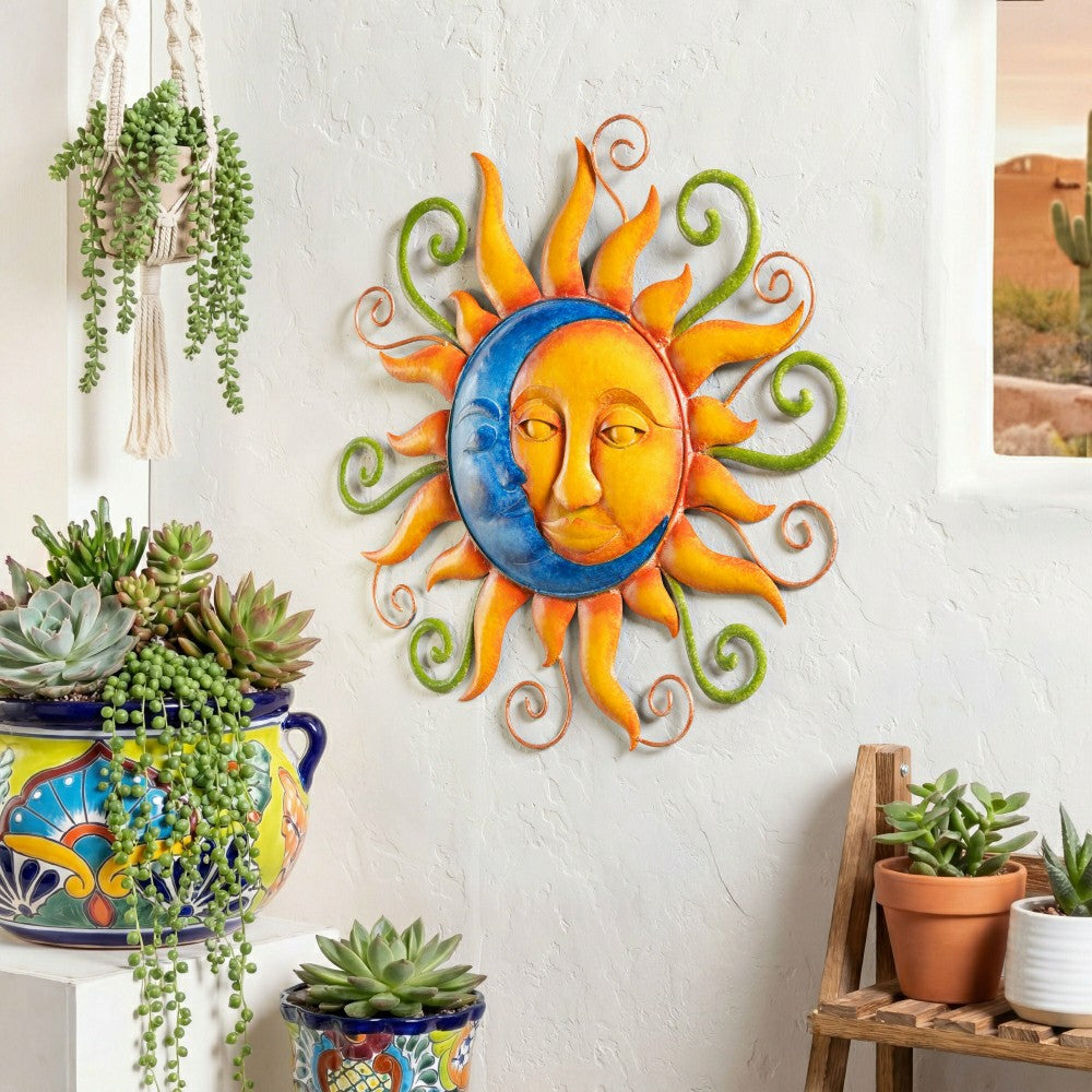 Sun and Moon Wall Décor | Plow & Hearth