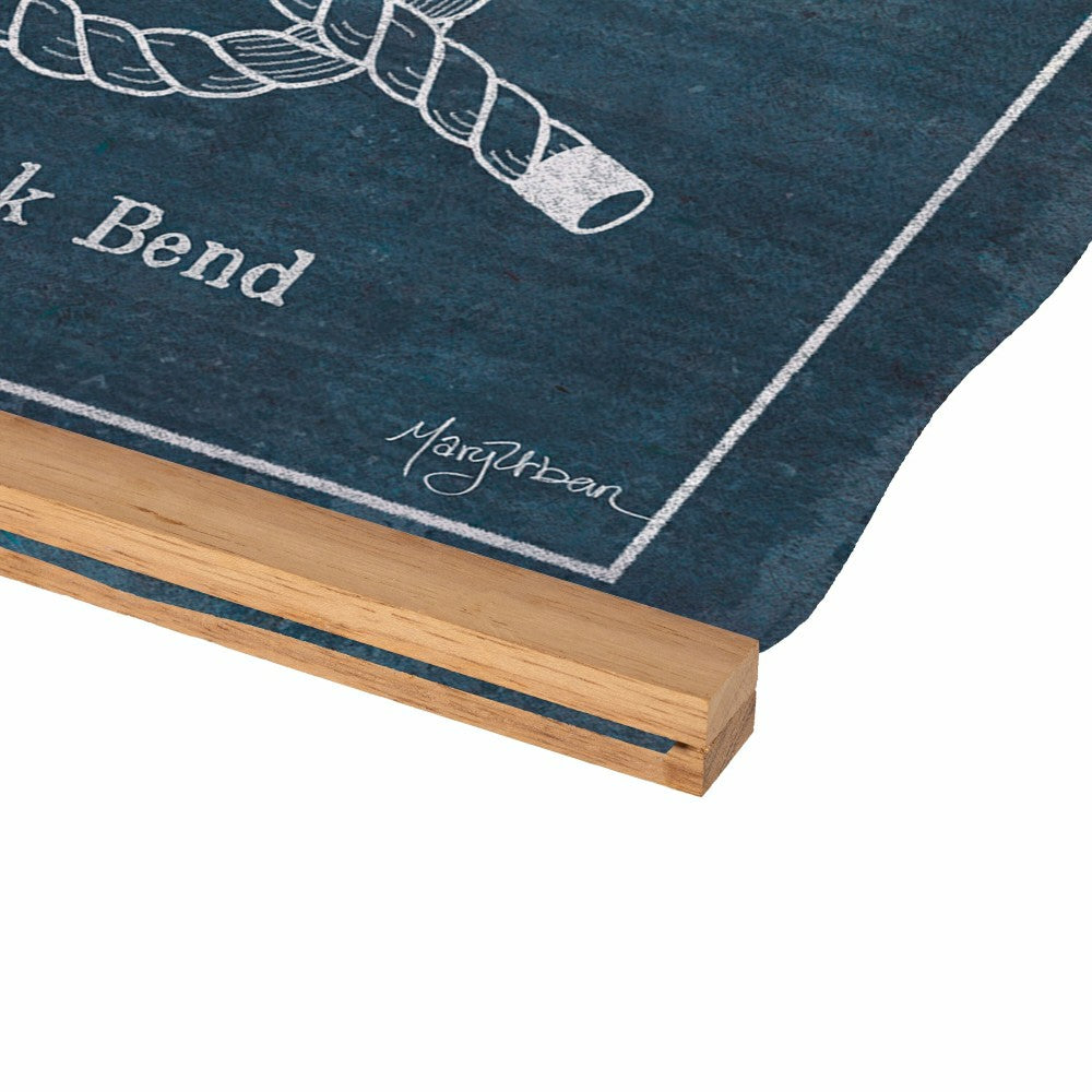 Seaside Retreat Indoor Wall Décor Canvas Tapestry, Sailing Knots | Plow & Hearth