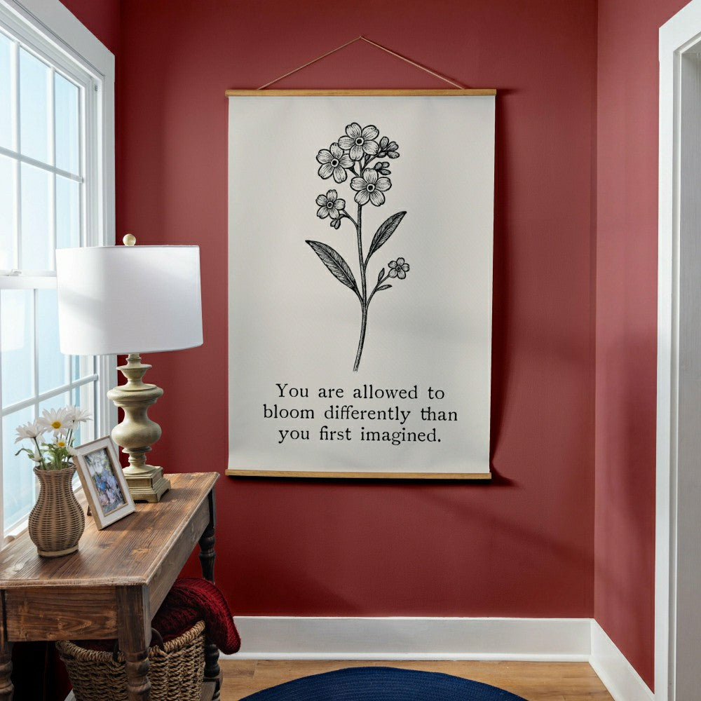 Heart of the Home Indoor Wall Décor Canvas Tapestry, You are Allowed t | Plow & Hearth