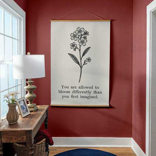 Heart of the Home Indoor Wall Décor Canvas Tapestry, You are Allowed t | Plow & Hearth