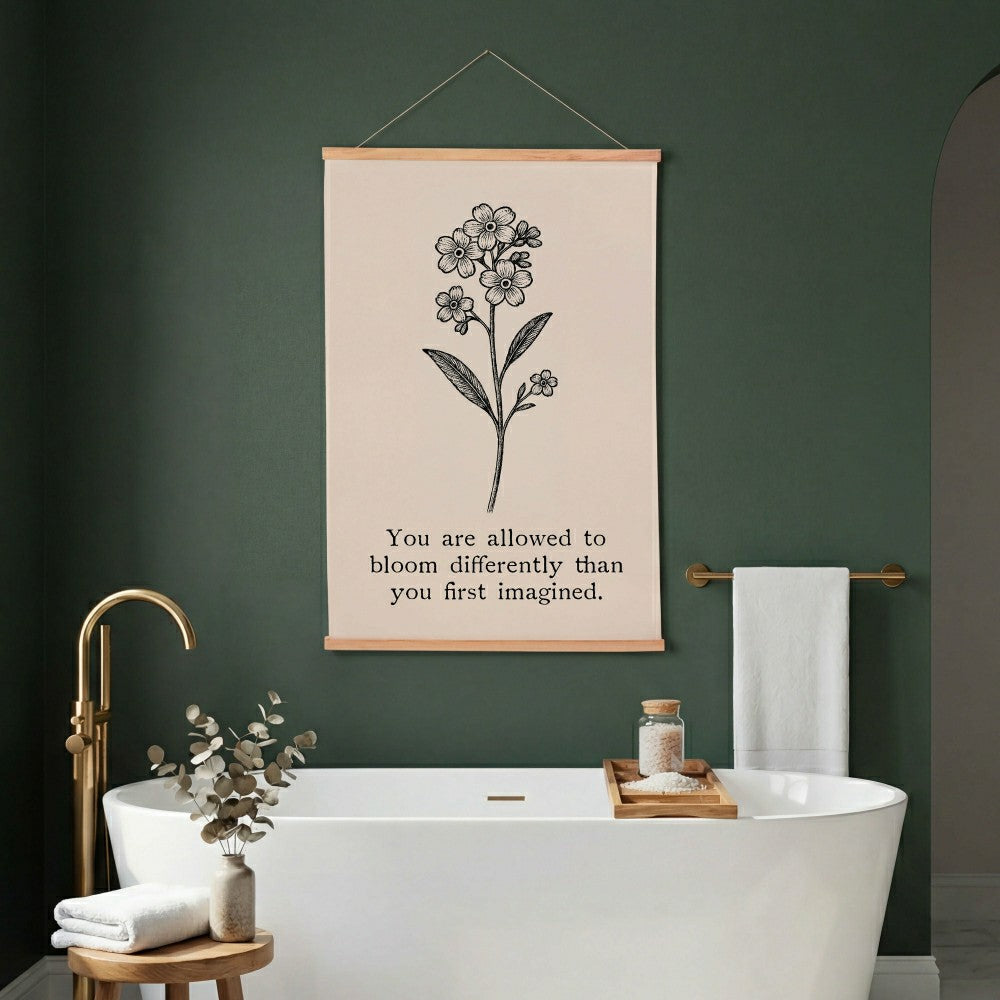 Heart of the Home Indoor Wall Décor Canvas Tapestry, You are Allowed t | Plow & Hearth