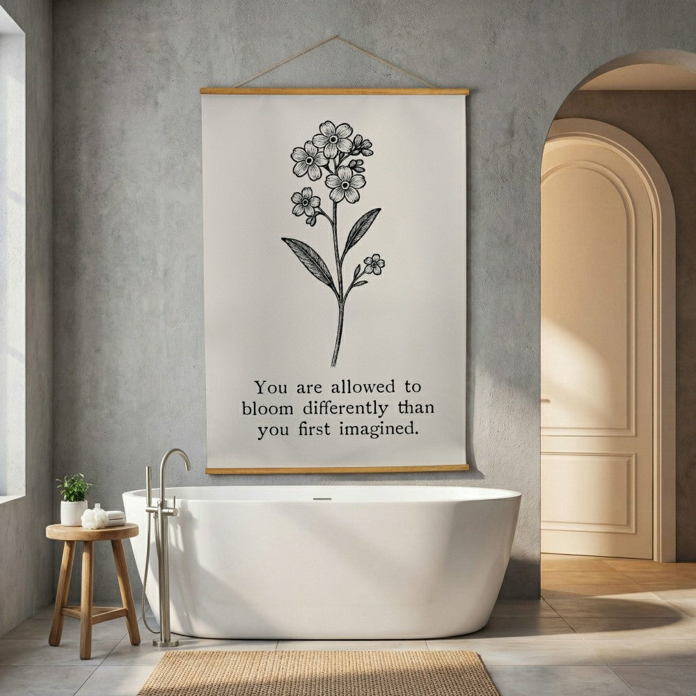 Heart of the Home Indoor Wall Décor Canvas Tapestry, You are Allowed t | Plow & Hearth