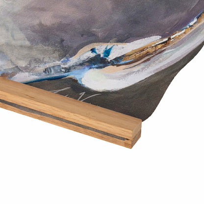 Seaside Retreat Indoor Wall Décor Canvas Tapestry, Shells | Plow & Hearth