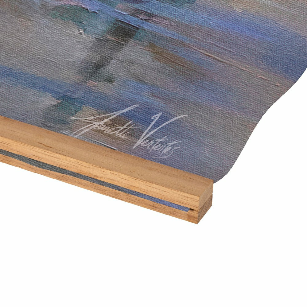 Seaside Retreat Indoor Wall Décor Canvas Tapestry, Sail Boats | Plow & Hearth