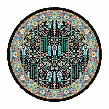 Mount Joy Area Rug With EnduraStran Construction, 7'7" Round | Plow & Hearth