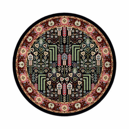 Mount Joy Area Rug With EnduraStran Construction, 7'7" Round | Plow & Hearth