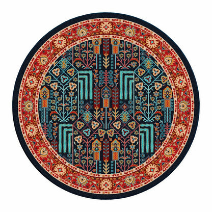 Mount Joy Area Rug With EnduraStran Construction, 7'7" Round | Plow & Hearth