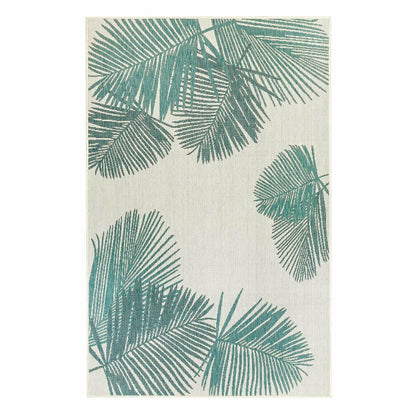 Indoor/Outdoor Textured Palms Polypropylene Rug, 6'6" x 9'4" | Plow & Hearth